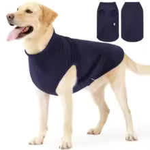 Fleece Dog Sweater,Stretchy Pullover Soft Dog Jacket,Lightweight Sweatshirt Pet Clothes Coats for Small Medium Large Dogs