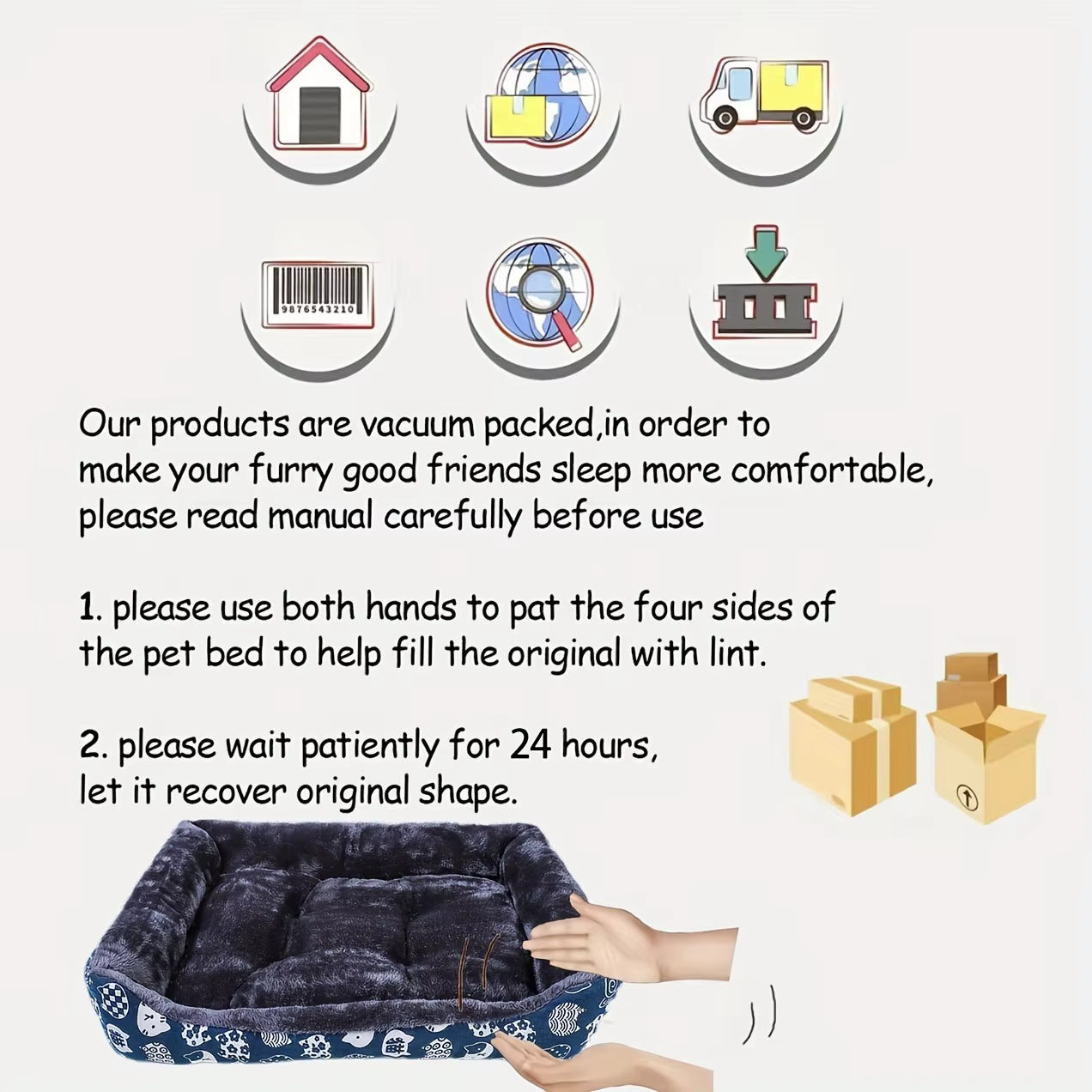 Pet Dog Bed Sofa Mats Winter Pet Products Coussin Chien Accessories Dogs Basket Supplies For Large Medium Small House Cat Bed