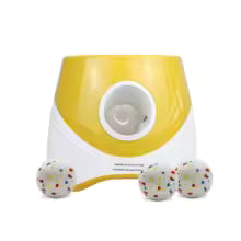 Dog Launcher Automatic Dogs Chase Toy Tennis Throwing Pinball Machine Fun Interactive Throw Rechargable Catapult USB Charging