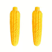 Indestructible Dog Chew Toy Heavy-Duty Rubber Bone Corn Grain Texture for Medium Large Dogs Puppies Powerful Chewers Dental Care