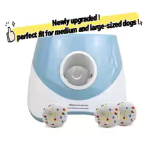 Dog Launcher Automatic Dogs Chase Toy Tennis Throwing Pinball Machine Fun Interactive Throw Rechargable Catapult USB Charging