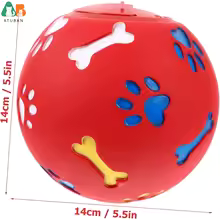 ATUBAN Interactive Dog Treat Dispensing Toy Chew Toy for Dogs Fun and Pet Activity for and Care Interactive Play and Training
