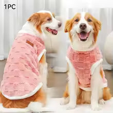1.5-25kg Flannel Dogs Clothes Winter Warm Sweater Pet Clothing Golden Retriever Dog Coats Sweatshirt Pets Puppy Pullover Vest