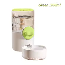 Large Capacity Pet Automatic Feeder Plastic Water Food Dispenser Puppy Cats Rabbit Cage Hanging Container Bowl Dog Pet Supplies