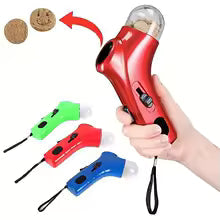 Pet Dog Treat Launcher Toy Interactive Food Catapult Feeder for Puppy Outdoor Training Snack Shooter Gun Pet Supplies Accessori