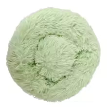 Round Dog Bed Winter Warm Cat Bed Plush Basket for Dog Washable Pet Bed for Small Medium Large Dog Sofa Cat