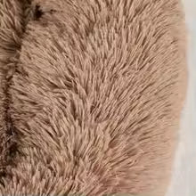 Fluffy Dog Bed Winter Warm Large Pet Products Small Sofa Baskets Pets Kennel Mat Puppy Cats Supplies Basket Blanket Accessories