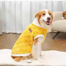 1.5-25kg Flannel Dogs Clothes Winter Warm Sweater Pet Clothing Golden Retriever Dog Coats Sweatshirt Pets Puppy Pullover Vest