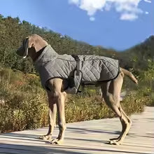 Reflective Pet Dog Outdoor Jacket Pet Coat Vest Winter Warm Reflective Cotton Dogs Clothing for Large Middle Dogs Labrador