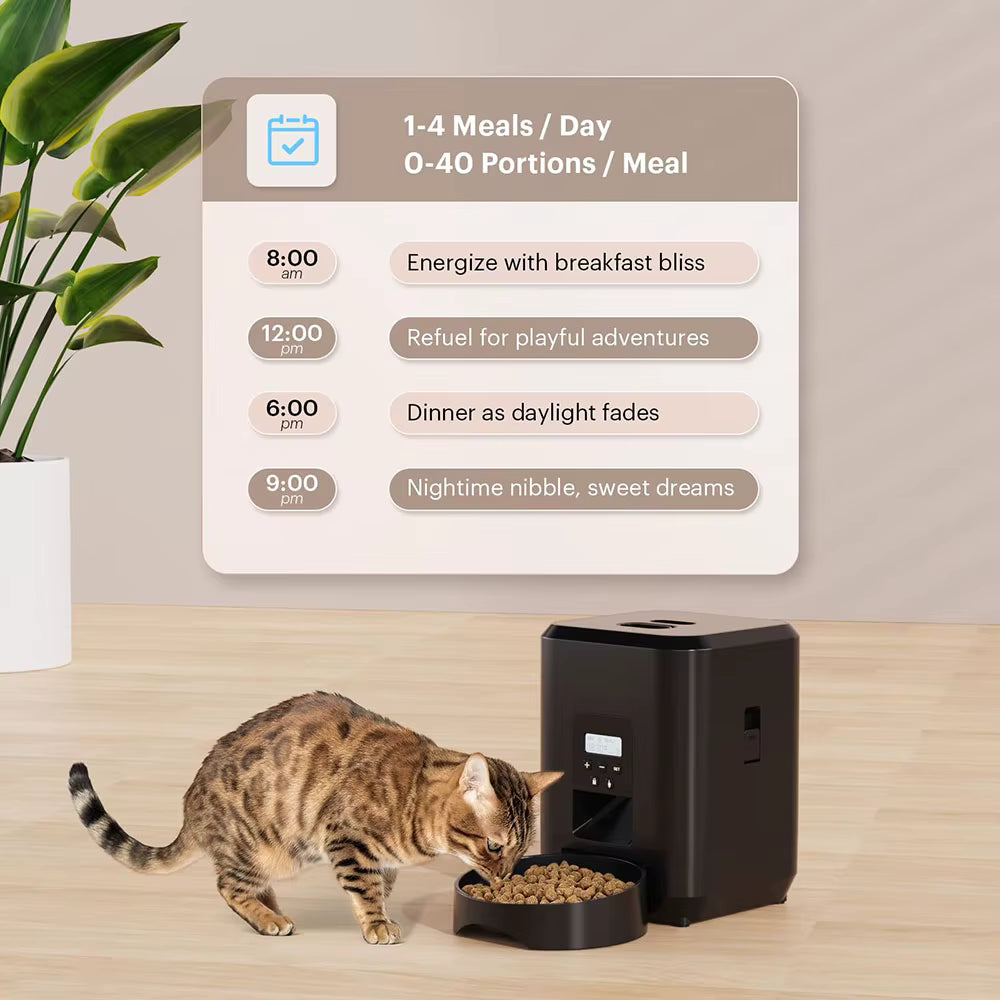Smart Pet Feeder Automatic Cat Feeder Dog Slow Food Machine With Timed Quantitative Automatic Cat Food Dispenser Cat Dog Bowl