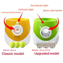 Dog Launcher Automatic Dogs Chase Toy Tennis Throwing Pinball Machine Fun Interactive Throw Rechargable Catapult USB Charging